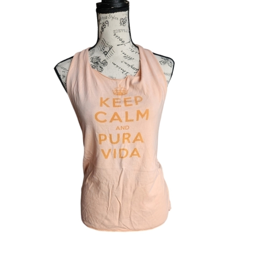 Keep calm and Pura Vida tank top